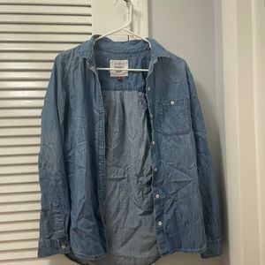 Perfect Shirt Women's Full Sleeve Shirt Blue Size S